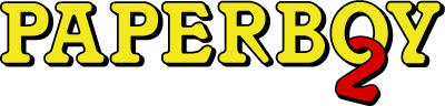 Paperboy 2 logo for NES